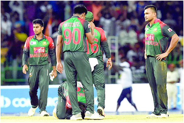 ছক্কা বিড়ম্বনায় বাংলাদেশেরস্বপ্নভঙ্গ